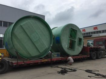 为什么一体化玻璃钢泵站获得用户青睐