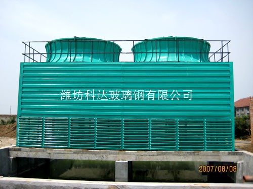 方形横流式冷却塔